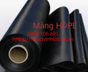 Bạt lót hồ tôm HDPE - Màng chống thấm HDPE Vinh Lộc - Công Ty TNHH TM DV Nhựa Vinh Lộc